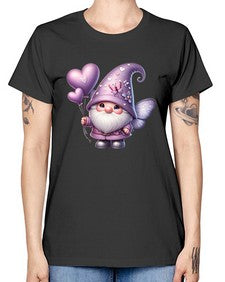 gnome with butterfly 25# - gnome -  Missy T-Shirt