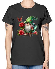 gnome with butterfly 26# - gnome -  Missy T-Shirt