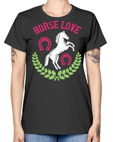 horse love Style 50# - horse -  Missy T-Shirt