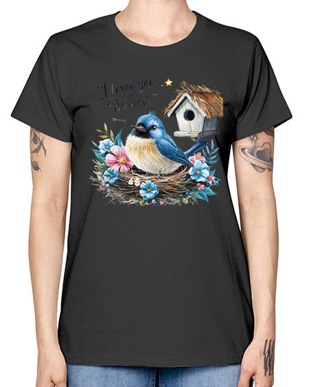 i loved you at your darkest 45# - birds -  Missy T-Shirt
