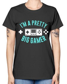 im a pretty big gamer 117# - video games -  Missy T-Shirt