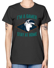 im gamer stay at home 119# - video games -  Missy T-Shirt