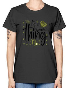 its a Capricorn thing 265# - capricorn -  Missy T-Shirt