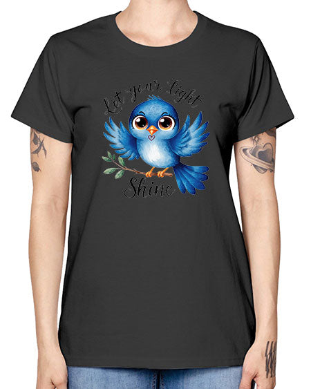 let your light shine 61# - birds -  Missy T-Shirt
