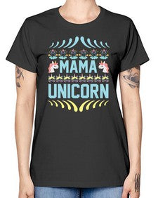mama unicorn 293# - unicorn -  Missy T-Shirt
