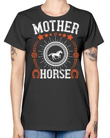 mother of horse Style 27# - horse -  Missy T-Shirt