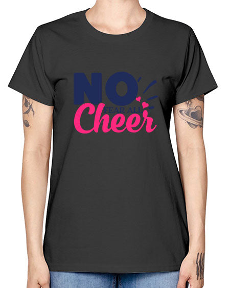 no fear all cheer 1728# - cheer -  Missy T-Shirt