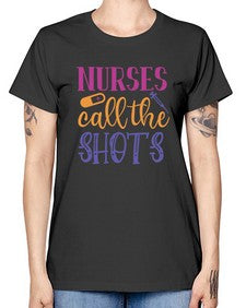 nurses call the shots Style 1234# - nurse -  Missy T-Shirt