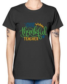 one thankful teacher Style 334# - teacher -  Missy T-Shirt
