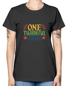 one thankful teacher Style 335# - teacher -  Missy T-Shirt