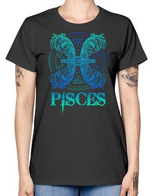 pisces Zodiac 381# - pisces -  Missy T-Shirt