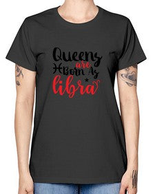 queens Are Born As Libra 387# - libra -  Missy T-Shirt