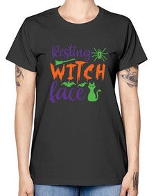 resting witch face 26# - witch -  Missy T-Shirt