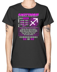 sagittarius 426# - sagittarius -  Missy T-Shirt