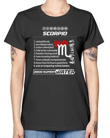 scorpio 456# - scorpio -  Missy T-Shirt