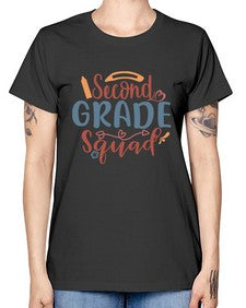 second grade squad 831# - second grade -  Missy T-Shirt