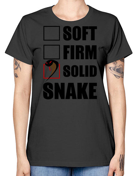 solid snake - snake -  Missy T-Shirt