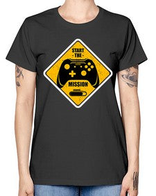 start the mission 152# - video games -  Missy T-Shirt