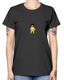 super kid 10# - black boys or men -  Missy T-Shirt