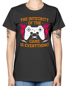 the integrity of the game 155# - video games -  Missy T-Shirt