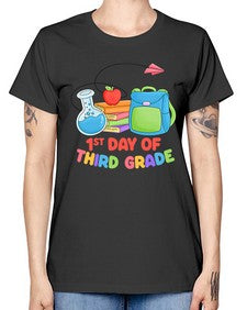 third day of third Grade 945# - third grade -  Missy T-Shirt