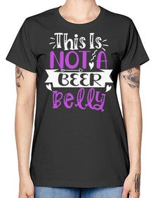 this is not a beer belly 1648# - beer -  Missy T-Shirt