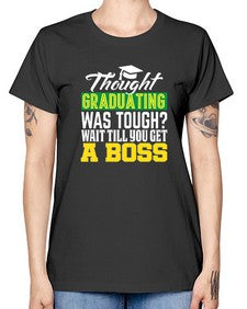 thought graduation 985# - graduation -  Missy T-Shirt