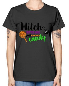 witchbetterhavecandy 12# - witch -  Missy T-Shirt