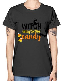 witchwaycandy 4# - witch -  Missy T-Shirt