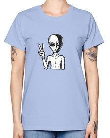 Alien 59# - ufo -  Missy T-Shirt