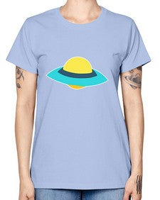 Alien 60# - ufo -  Missy T-Shirt