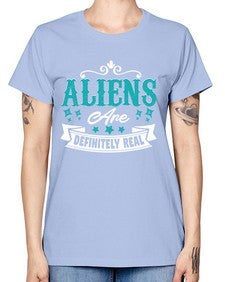 Aliens are real 26# - ufo -  Missy T-Shirt