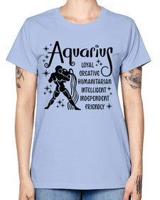 Aquarius 64# - aquarius -  Missy T-Shirt