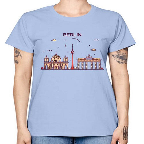 Berlin 447# - cities -  Missy T-Shirt
