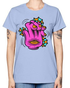 Bored high five 23# - cartoon general -  Missy T-Shirt