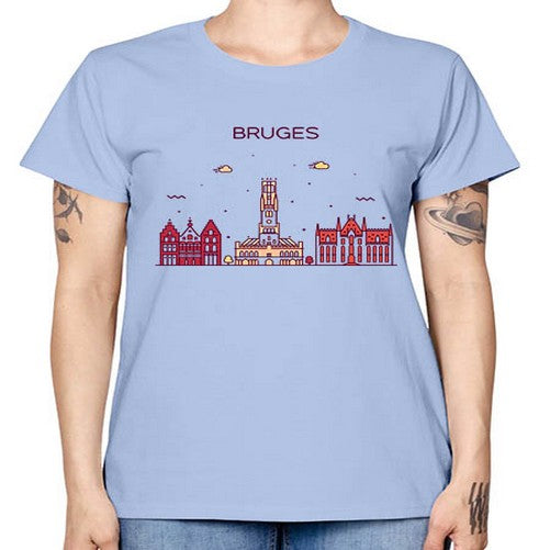 Bruges 502# - cities -  Missy T-Shirt