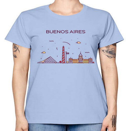 BuenosAires 516# - cities -  Missy T-Shirt