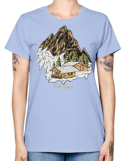 Cold Days 26# - nature -  Missy T-Shirt