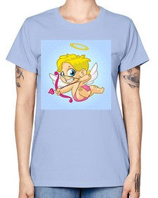 Cupid 79# - cartoon general -  Missy T-Shirt