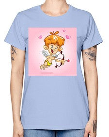 Cupid 80# - cartoon general -  Missy T-Shirt
