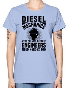 Diesel mechanics Style 709# - engineer -  Missy T-Shirt