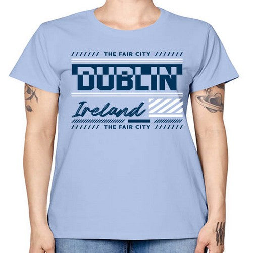 Dublin 693# - cities -  Missy T-Shirt