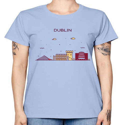 Dublin 694# - cities -  Missy T-Shirt