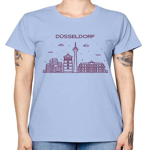 Dusseldorf 696# - cities -  Missy T-Shirt
