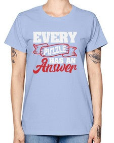 Every puzzle has an answer 11# - video games -  Missy T-Shirt