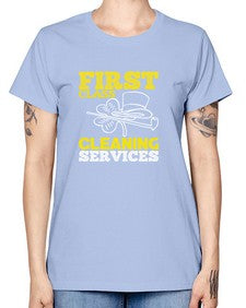 First class cleaning service Style 159# - cleaner -  Missy T-Shirt