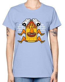 Fuck the weekend 128# - cartoon general -  Missy T-Shirt