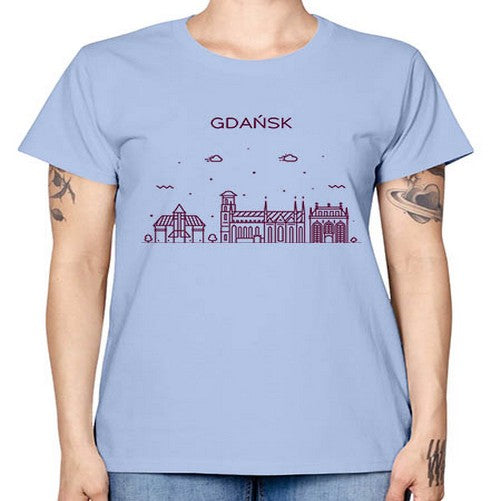 Gdansk 756# - cities -  Missy T-Shirt