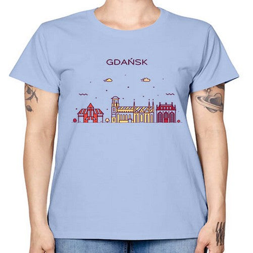Gdansk 758# - cities -  Missy T-Shirt