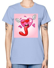 Heart 139# - cartoon general -  Missy T-Shirt